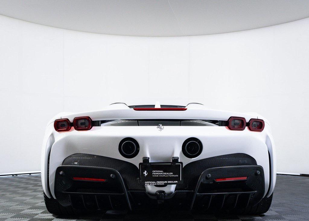 used 2023 Ferrari SF90 Spider car, priced at $593,376