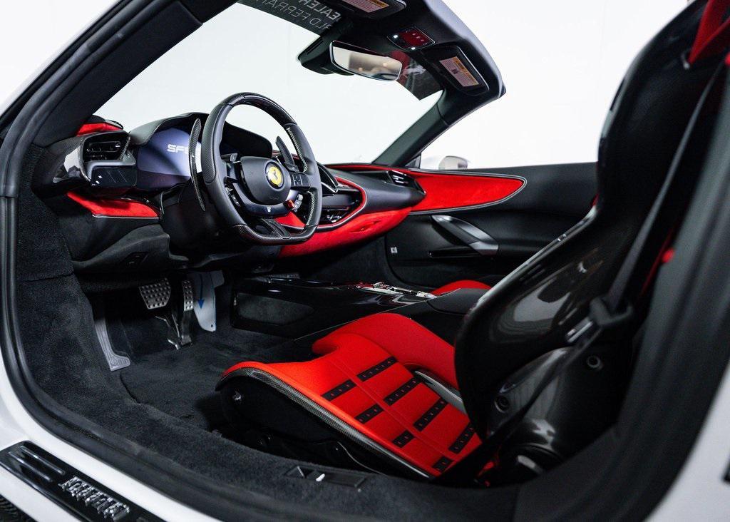used 2023 Ferrari SF90 Spider car, priced at $593,376