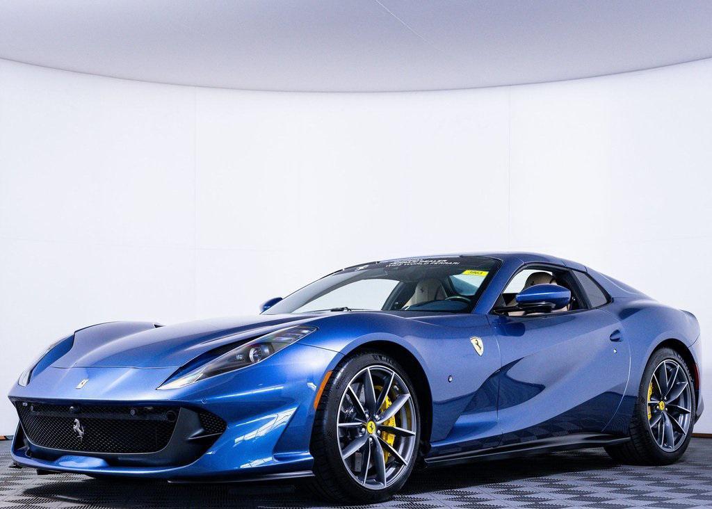 used 2021 Ferrari 812 GTS car, priced at $495,550
