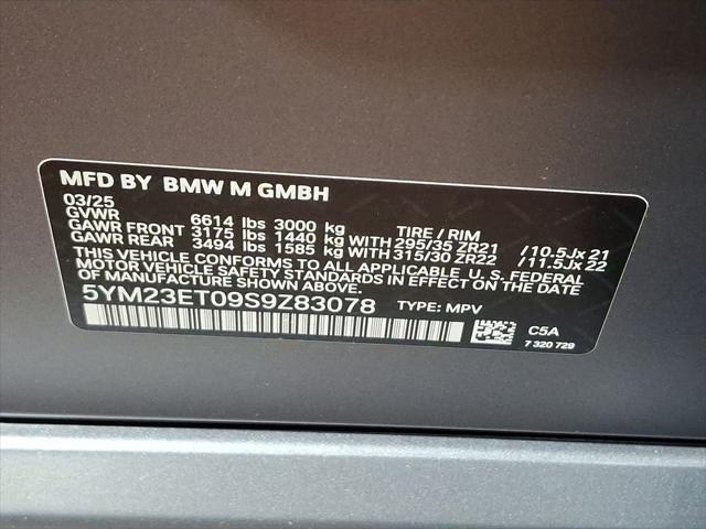 new 2025 BMW X6 M car, priced at $143,860