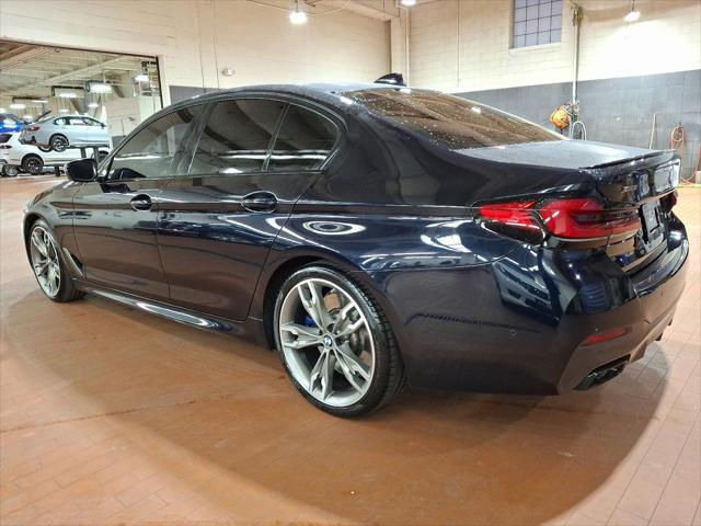 used 2022 BMW M550 car, priced at $57,999