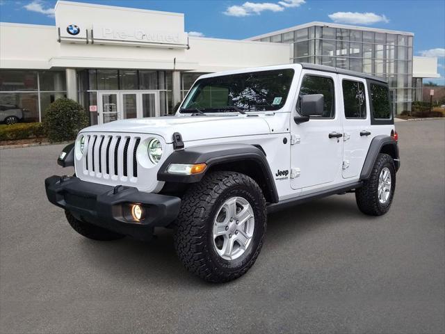used 2022 Jeep Wrangler Unlimited car, priced at $30,399