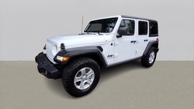 used 2022 Jeep Wrangler Unlimited car, priced at $30,499
