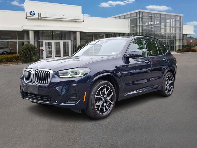 used 2022 BMW X3 car, priced at $37,499
