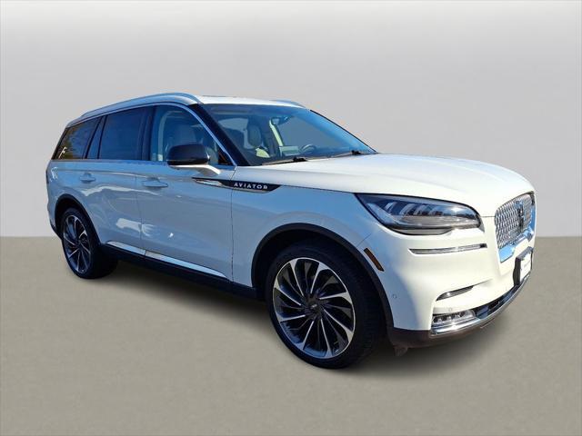 used 2021 Lincoln Aviator car, priced at $38,999