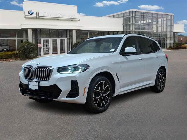 used 2022 BMW X3 car, priced at $38,489