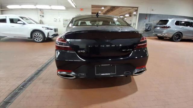 used 2022 Genesis G70 car, priced at $33,499