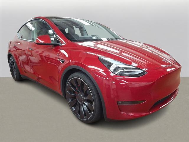 used 2023 Tesla Model Y car, priced at $33,899