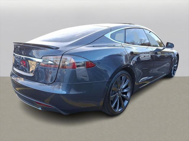 used 2015 Tesla Model S car, priced at $21,999