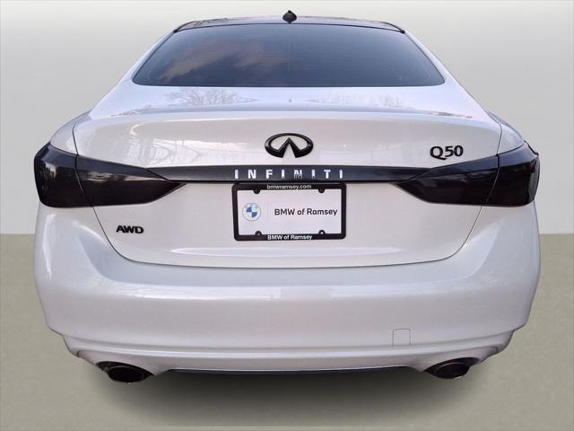 used 2018 INFINITI Q50 car, priced at $17,989