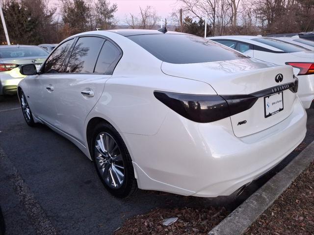 used 2018 INFINITI Q50 car, priced at $17,989