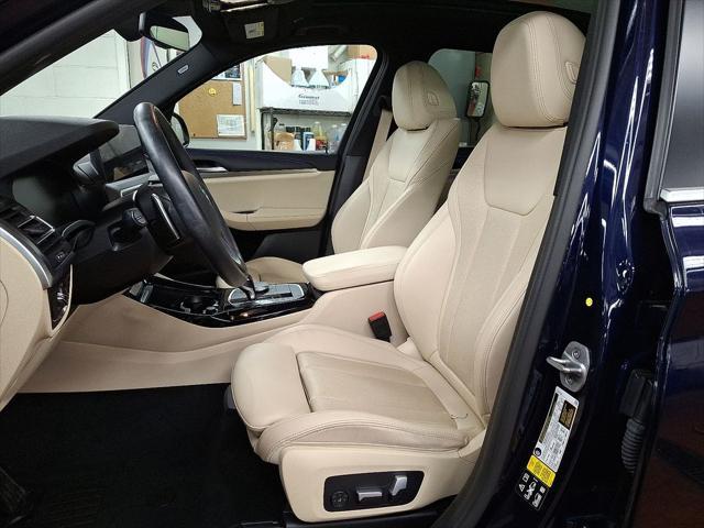 used 2022 BMW X3 car, priced at $35,499