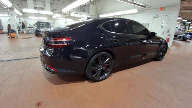 used 2022 Genesis G70 car, priced at $35,999