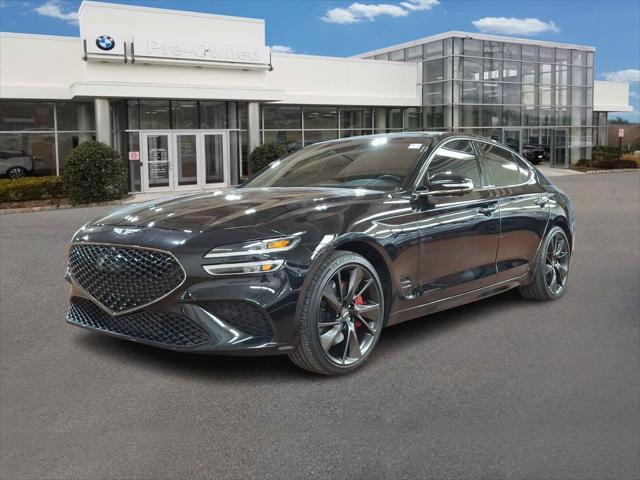 used 2022 Genesis G70 car, priced at $35,999