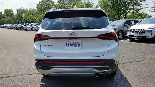 used 2021 Hyundai Santa Fe car, priced at $20,498