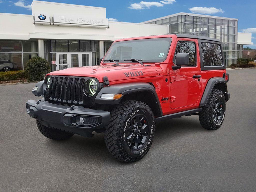 used 2021 Jeep Wrangler car, priced at $25,999