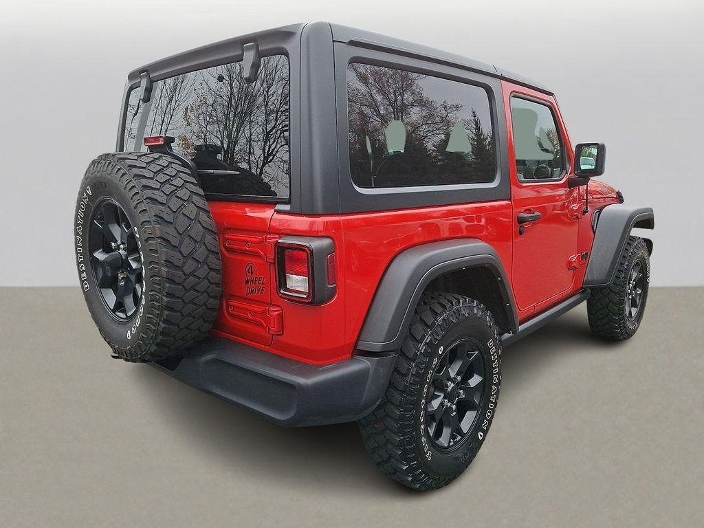 used 2021 Jeep Wrangler car, priced at $25,999