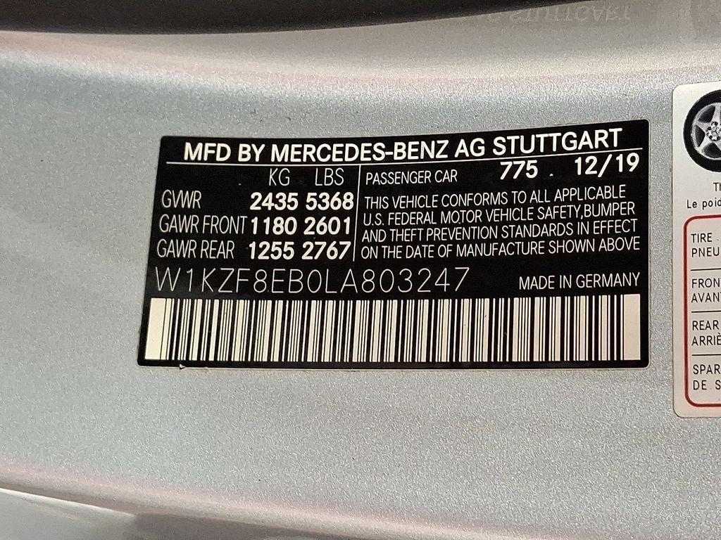 used 2020 Mercedes-Benz E-Class car, priced at $24,999