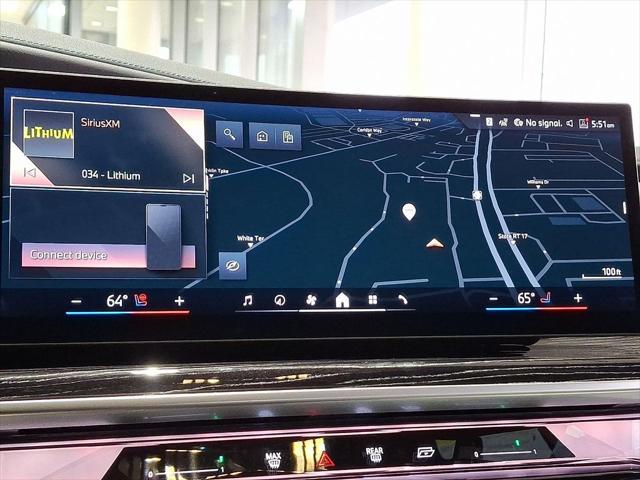new 2025 BMW 740 car, priced at $125,175