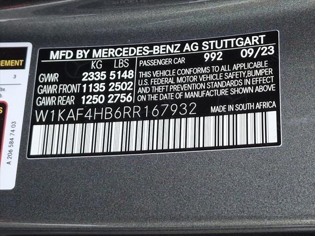 used 2024 Mercedes-Benz C-Class car, priced at $45,899