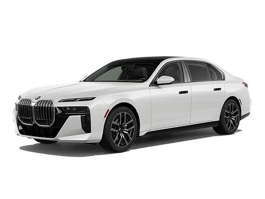 new 2025 BMW 740 car, priced at $106,345