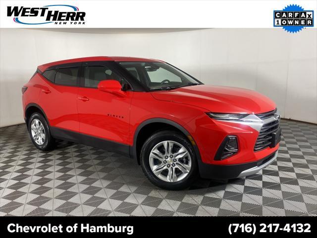 used 2021 Chevrolet Blazer car, priced at $27,921