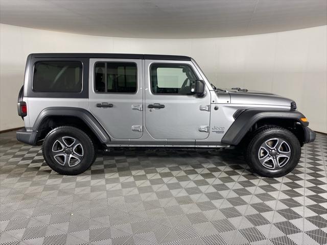 used 2020 Jeep Wrangler Unlimited car, priced at $27,856