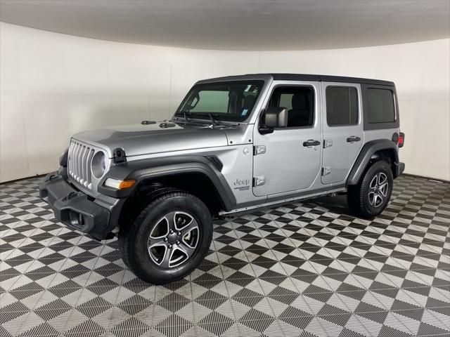 used 2020 Jeep Wrangler Unlimited car, priced at $27,856