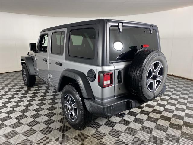 used 2020 Jeep Wrangler Unlimited car, priced at $27,856