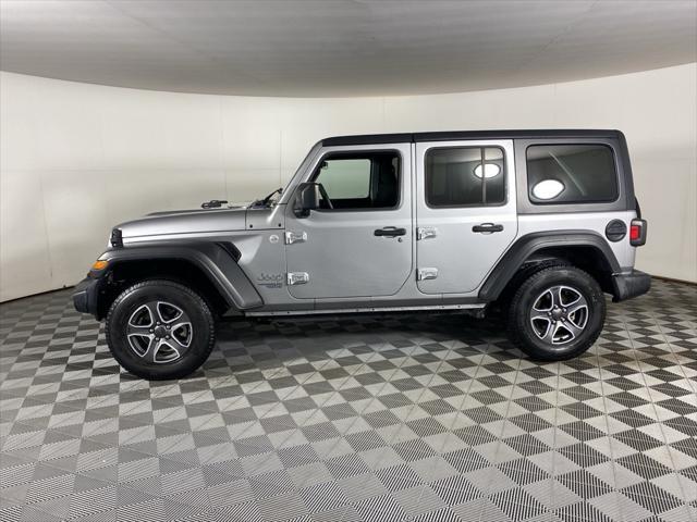 used 2020 Jeep Wrangler Unlimited car, priced at $27,856