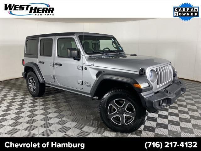 used 2020 Jeep Wrangler Unlimited car, priced at $27,856