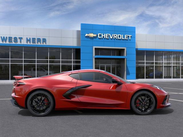 new 2025 Chevrolet Corvette car, priced at $79,645