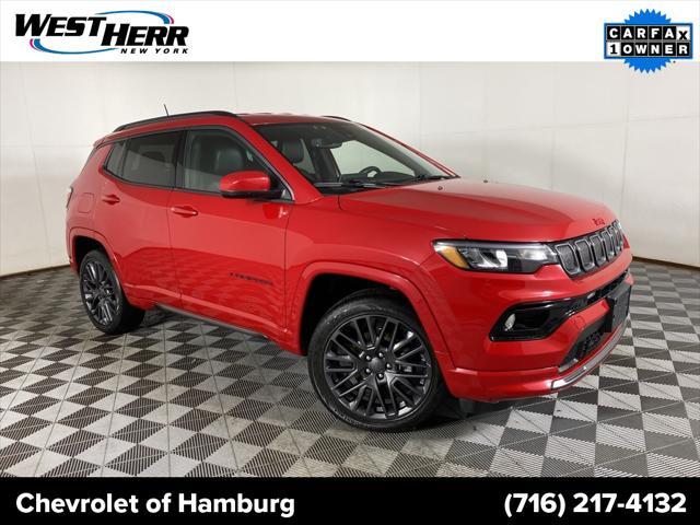 used 2022 Jeep Compass car, priced at $24,817