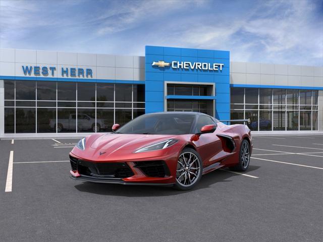 new 2025 Chevrolet Corvette car, priced at $100,130