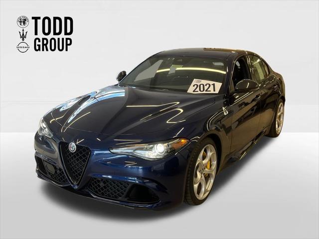 used 2021 Alfa Romeo Giulia car, priced at $52,999