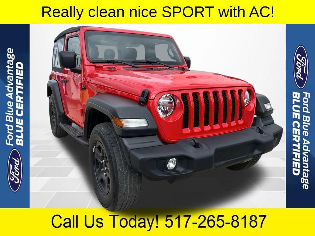 used 2022 Jeep Wrangler car, priced at $27,500