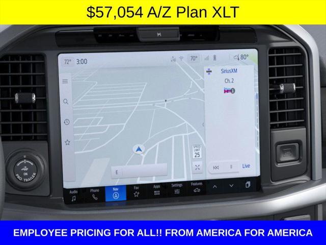 new 2025 Ford F-150 car, priced at $57,054