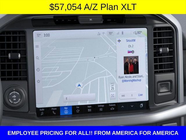 new 2025 Ford F-150 car, priced at $57,054