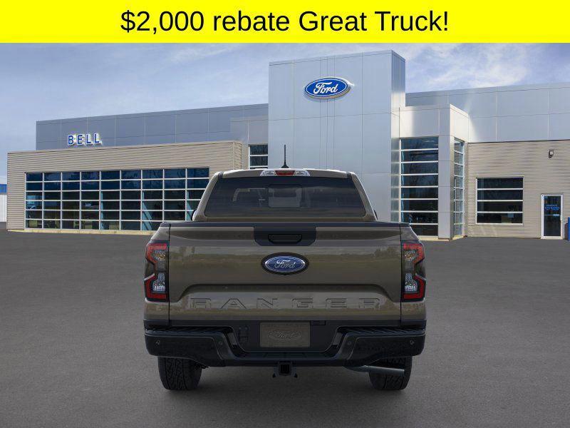 new 2025 Ford Ranger car, priced at $45,708