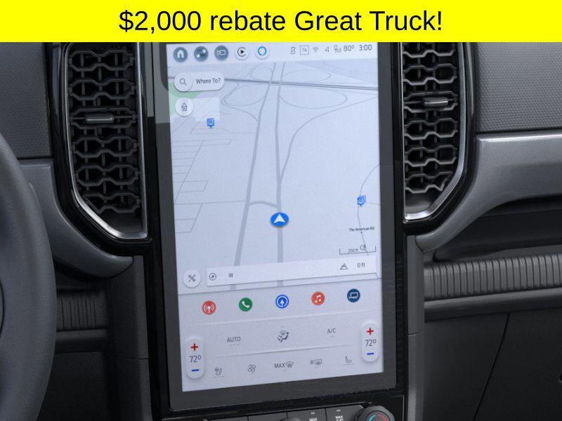 new 2025 Ford Ranger car, priced at $45,708