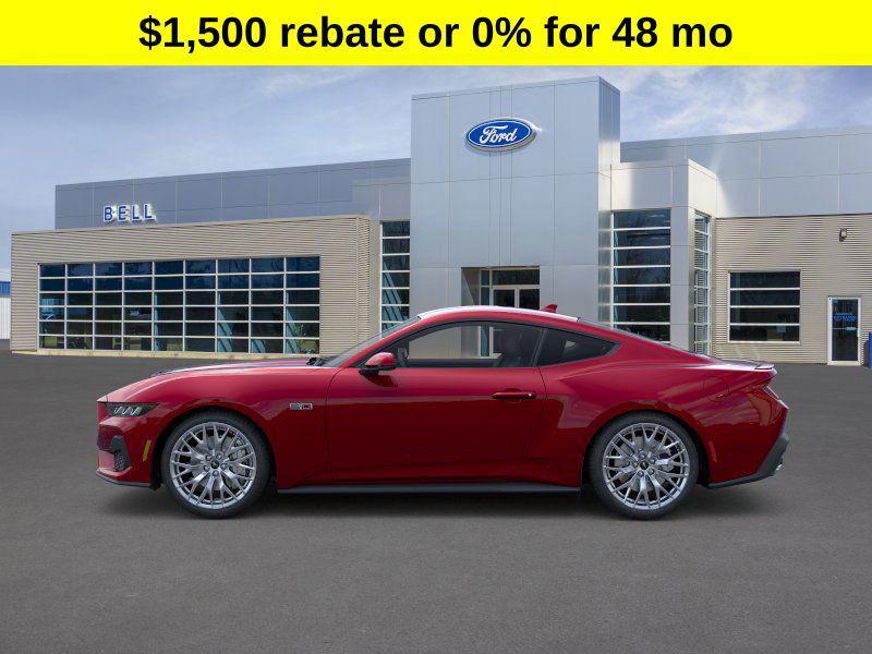 new 2025 Ford Mustang car, priced at $56,253