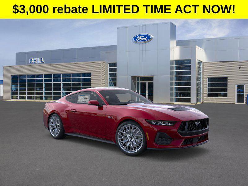 new 2025 Ford Mustang car, priced at $56,253