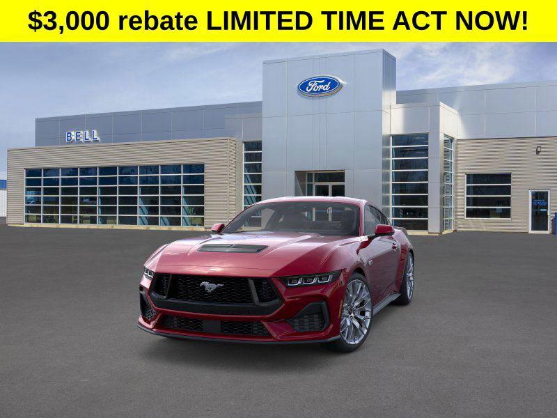 new 2025 Ford Mustang car, priced at $56,253