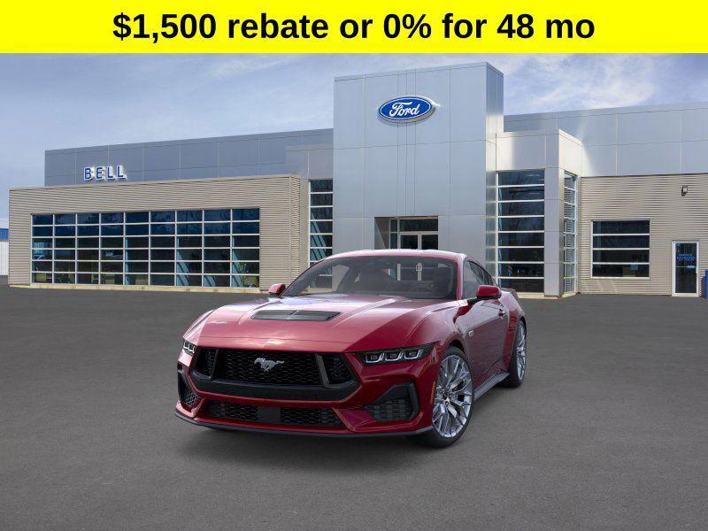 new 2025 Ford Mustang car, priced at $56,253