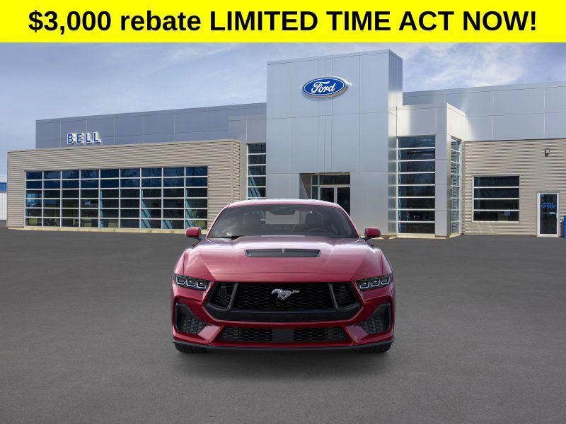 new 2025 Ford Mustang car, priced at $56,253