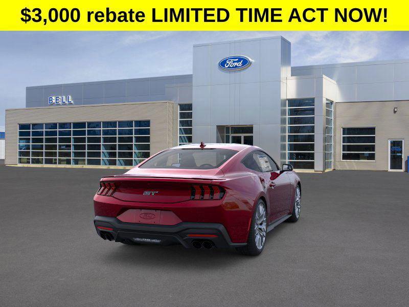 new 2025 Ford Mustang car, priced at $56,253