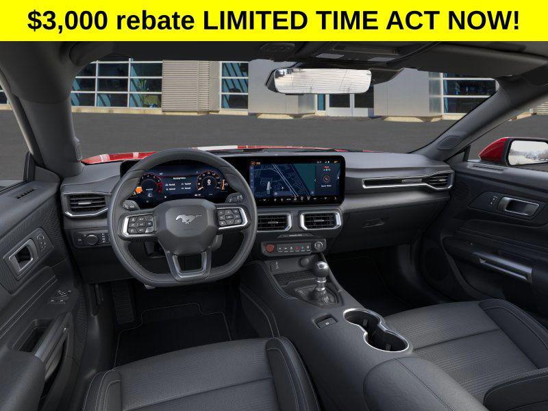 new 2025 Ford Mustang car, priced at $56,253