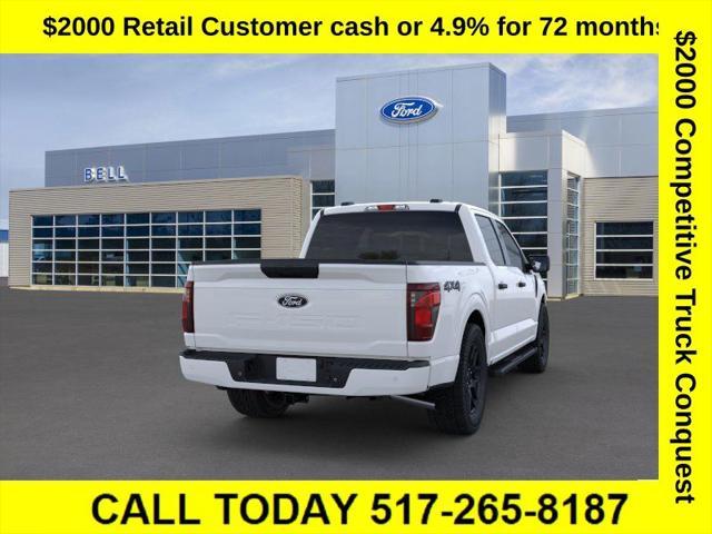 new 2024 Ford F-150 car, priced at $50,475