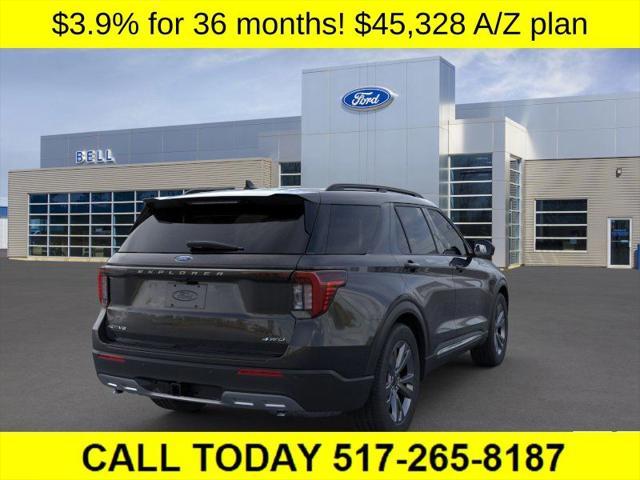 new 2025 Ford Explorer car, priced at $45,328