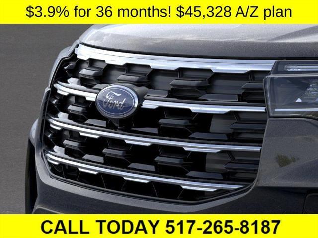 new 2025 Ford Explorer car, priced at $45,328